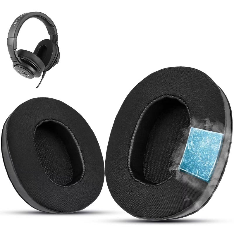 Krone Kalpasmos Instant-Chill Replacement Pads for Sony MDR-7506 - Cooling Gel Ear Cushions, Compatible with Sony MDR-V6 / V7 / CD900ST - Image 1